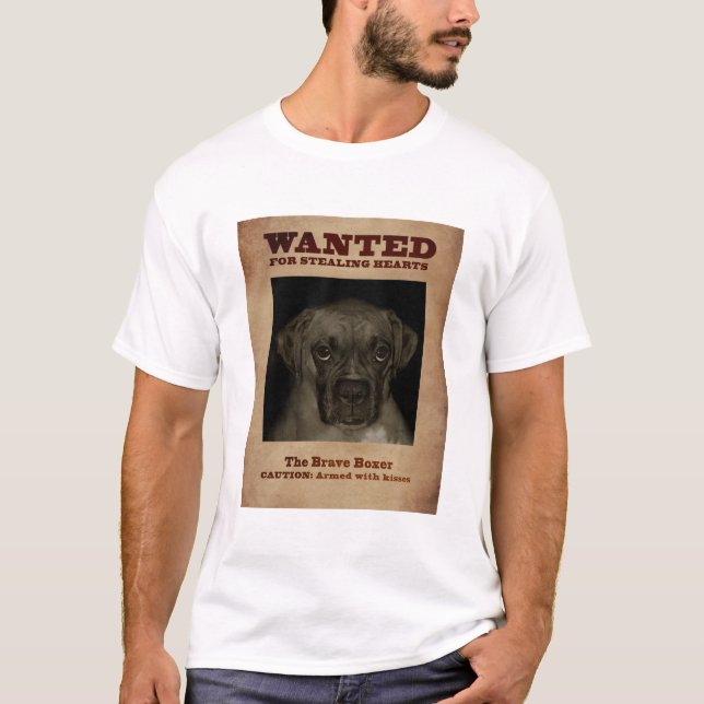 The Brave Boxer T-Shirt (Front)