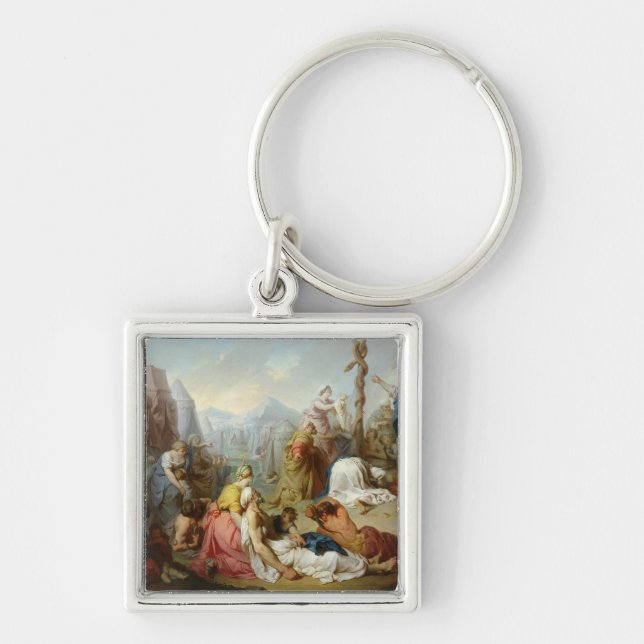 The Brazen Serpent Key Ring (Front)