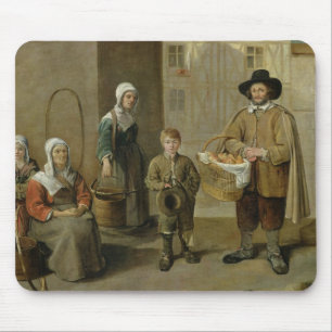 The Bread Seller and Water Carriers Mouse Pad