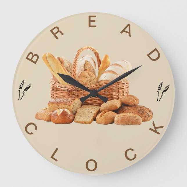The Bread Wall Clock (Front)