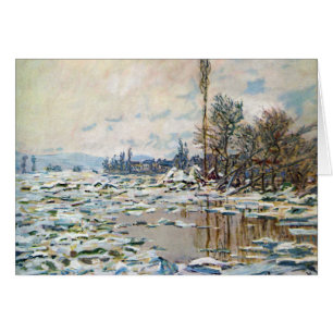 The Break Up of the Ice by Claude Monet