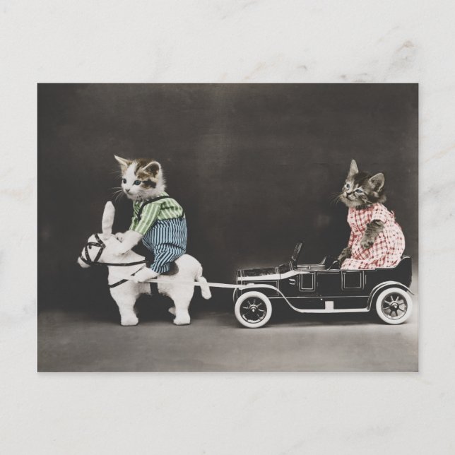The Breakdown Kitty Postcard (Front)