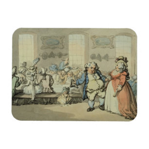 The Breakfast, from 'Scenes at Bath' (w/c & ink an Magnet
