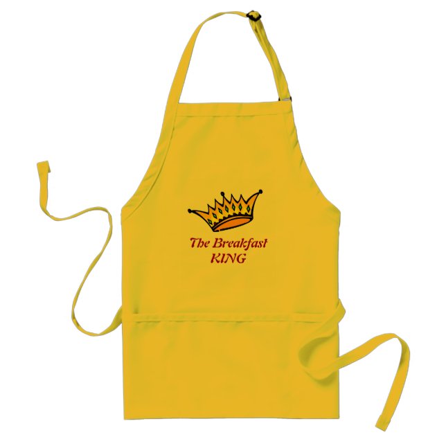 the breakfast king standard apron (Front)