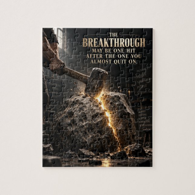 The Breakthrough Jigsaw Puzzle (Vertical)