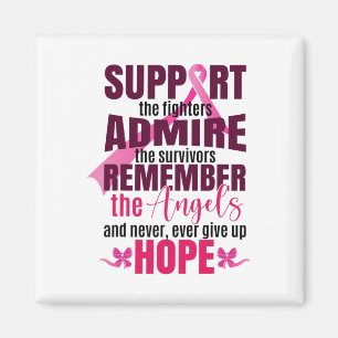 The Breast Cancer Fighters Breast Cancer Awareness Magnet