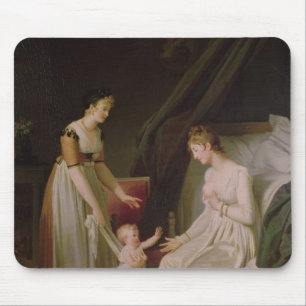 The Breastfeeding Mother Mouse Pad