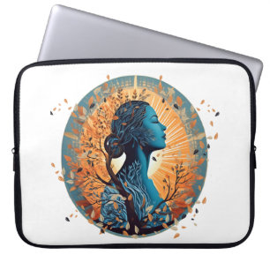 The Breath – The Essence of Life Laptop Sleeve