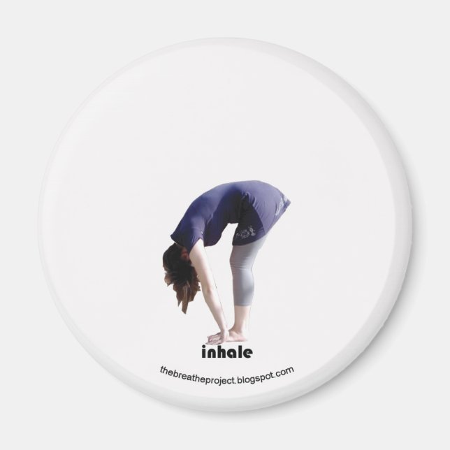 the breathe project 9 of 12 magnet (Front)