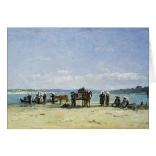 The Breton Fishermen's Wives, 1870-73 (oil on pane