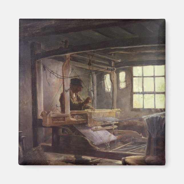 The Breton Weaver, 1888 Magnet (Front)