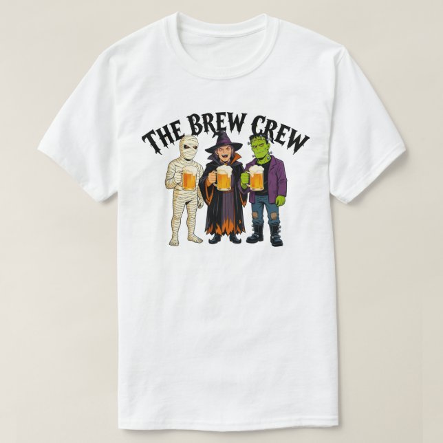 The Brew Crew T-Shirt (Design Front)