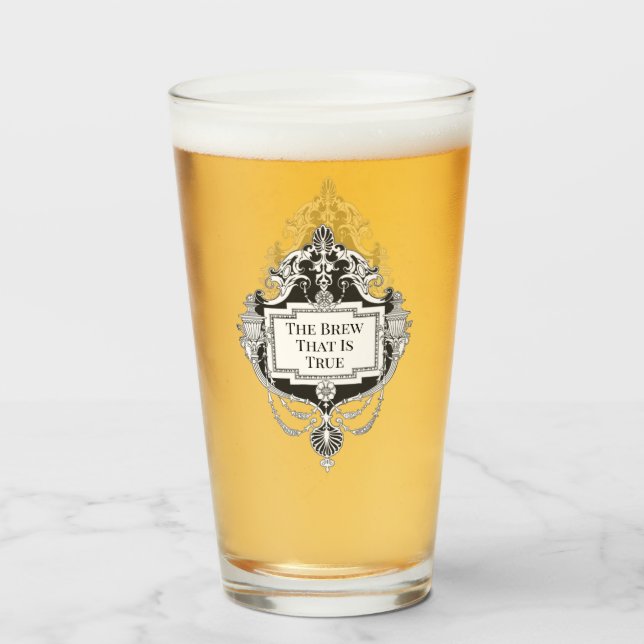 The Brew That Is True Pub Pint Glass (Front Filled)