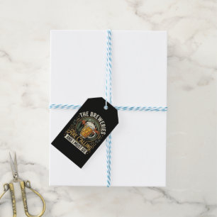 The Breweries are Calling and I Must Go Gift Tags