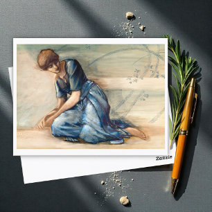 The Briar Rose by Edward Burne-Jones Postcard