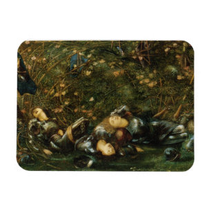The Briar Rose in The Briar Wood Magnet