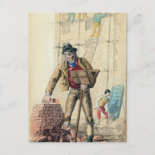 The Bricklayer's Labourer Postcard