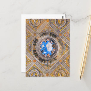The Bridal Chamber, Ceiling by Andrea Mantegna  Postcard