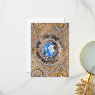 The Bridal Chamber, Ceiling by Andrea Mantegna Thank You Card