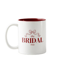 The Bridal Era | Red Ribbon Bow Sketch Wedding