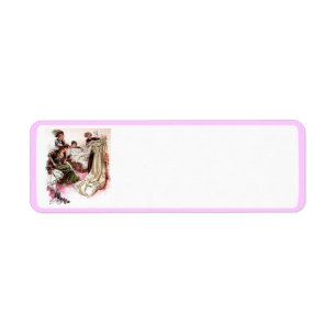 The bridal gown return address label