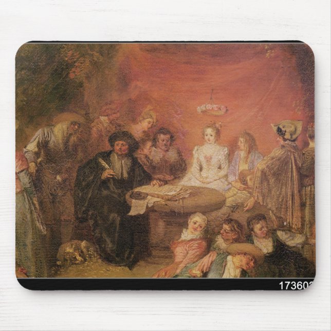 The Bride and Groom's Table Mouse Pad (Front)