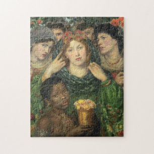 The Bride by Gabriel Rossetti Jigsaw Puzzle