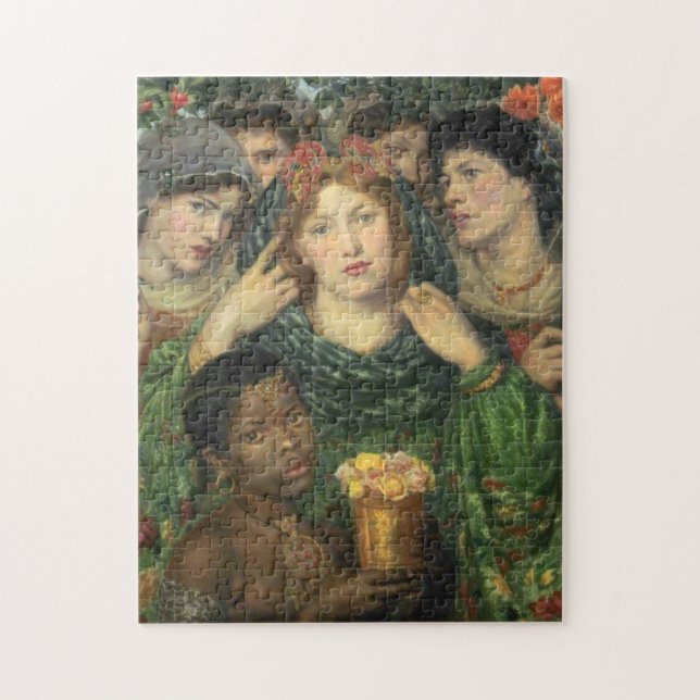The Bride by Gabriel Rossetti Jigsaw Puzzle (Vertical)