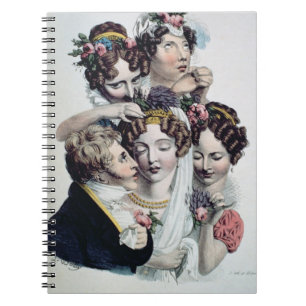 The Bride, c.1820 (litho) Notebook
