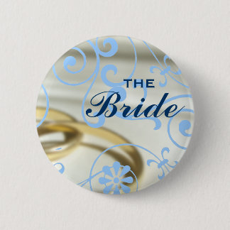 The Bride (Colour Customisable) 6 Cm Round Badge