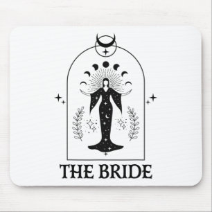 The Bride Coven Gothic Witch Bachelorette Matching Mouse Pad