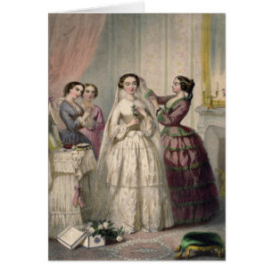 The Bride, engraved by J. Battannier, 1852-53