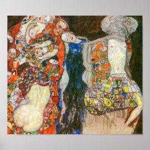 The Bride Gustav Klimt Poster