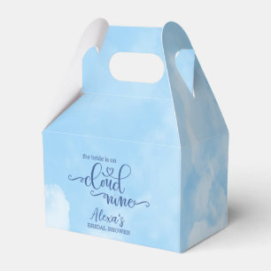 The Bride is on Cloud 9  Favour Box