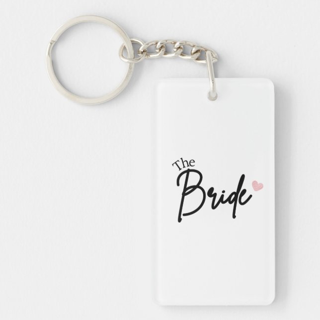 The Bride Keychain - Bridal Shower Gift  (Front)