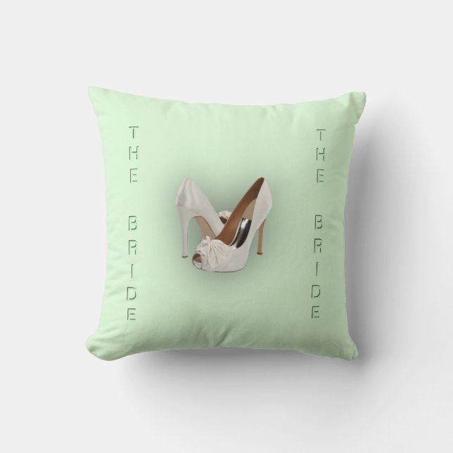 The Bride Mint Green Cushion (Front)