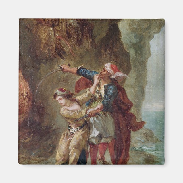 The Bride of Abydos, 1843 Magnet (Front)