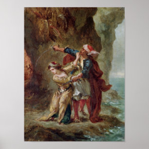 The Bride of Abydos, 1843 Poster
