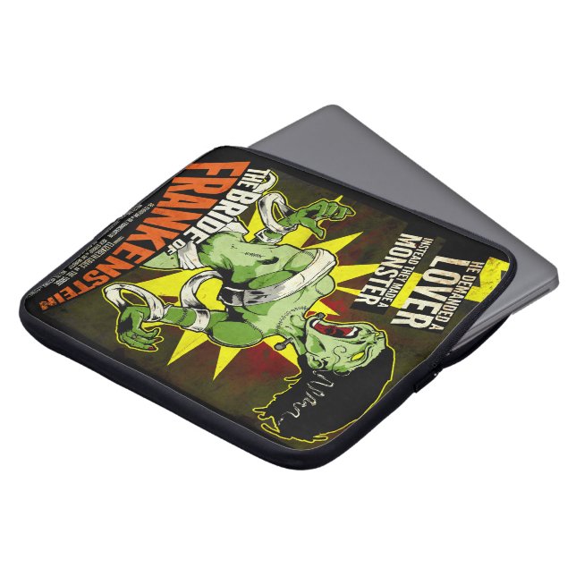 The Bride of Frankenstein Laptop Sleeve (Front Top)