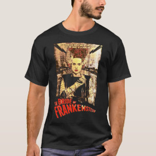 The Bride of Frankenstein vintage Horror  T-Shirt