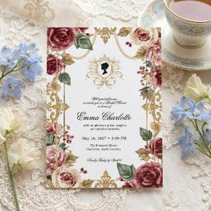 The Bride of the Season Regency Bridal Shower Invitation