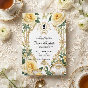 The Bride of the Season Regency Bridal Shower Invitation