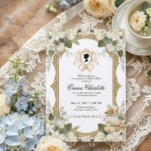 The Bride of the Season Regency Bridal Shower Invitation