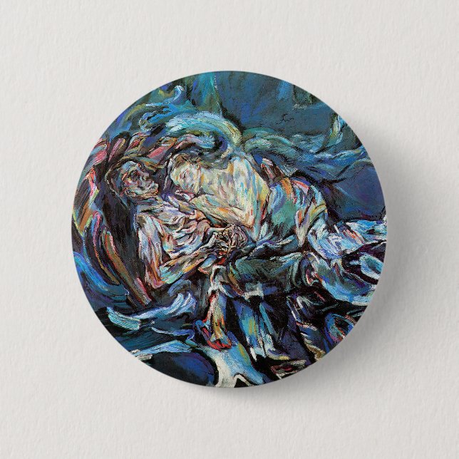 The Bride of the Wind (The Tempest) 6 Cm Round Badge (Front)
