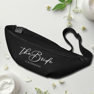 The Bride Personalised Chic Bachelorette Party Bum Bags