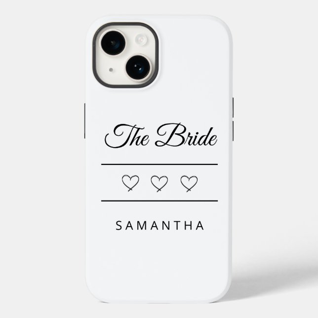 The Bride Personalised Wedding Design  Case-Mate iPhone Case (Back)