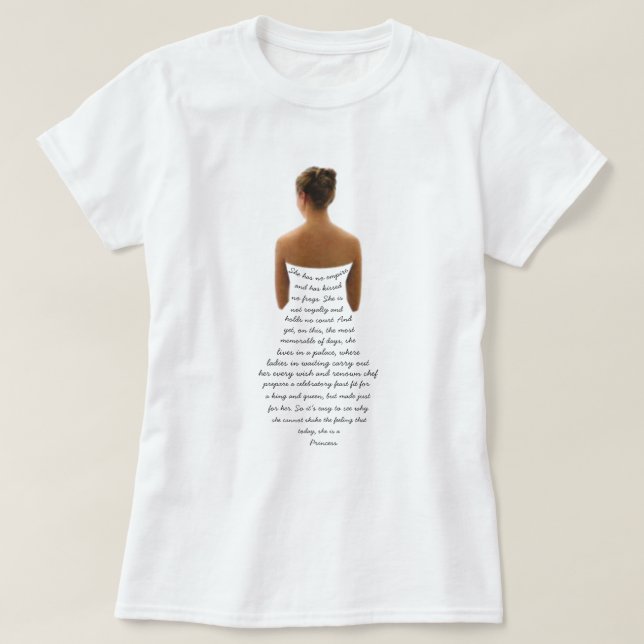 The Bride Quote T-Shirt (Design Front)