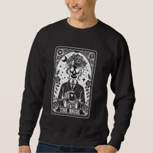 The Bride Tarot Card Bride Coven Gothic Bacheloret Sweatshirt