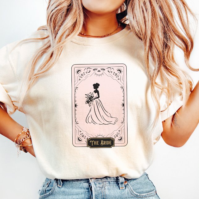 The Bride Tarot Fortune Bachelorette Party T-Shirt (Creator Uploaded)