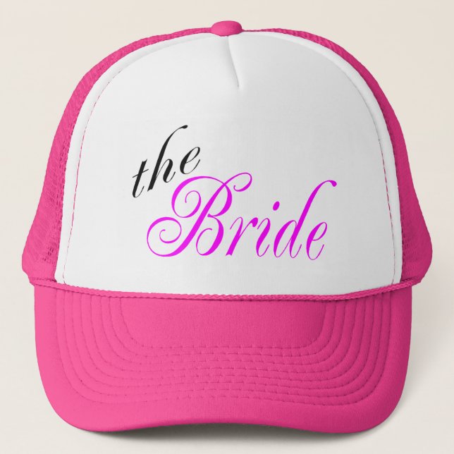 The Bride Trucker Hat (Front)